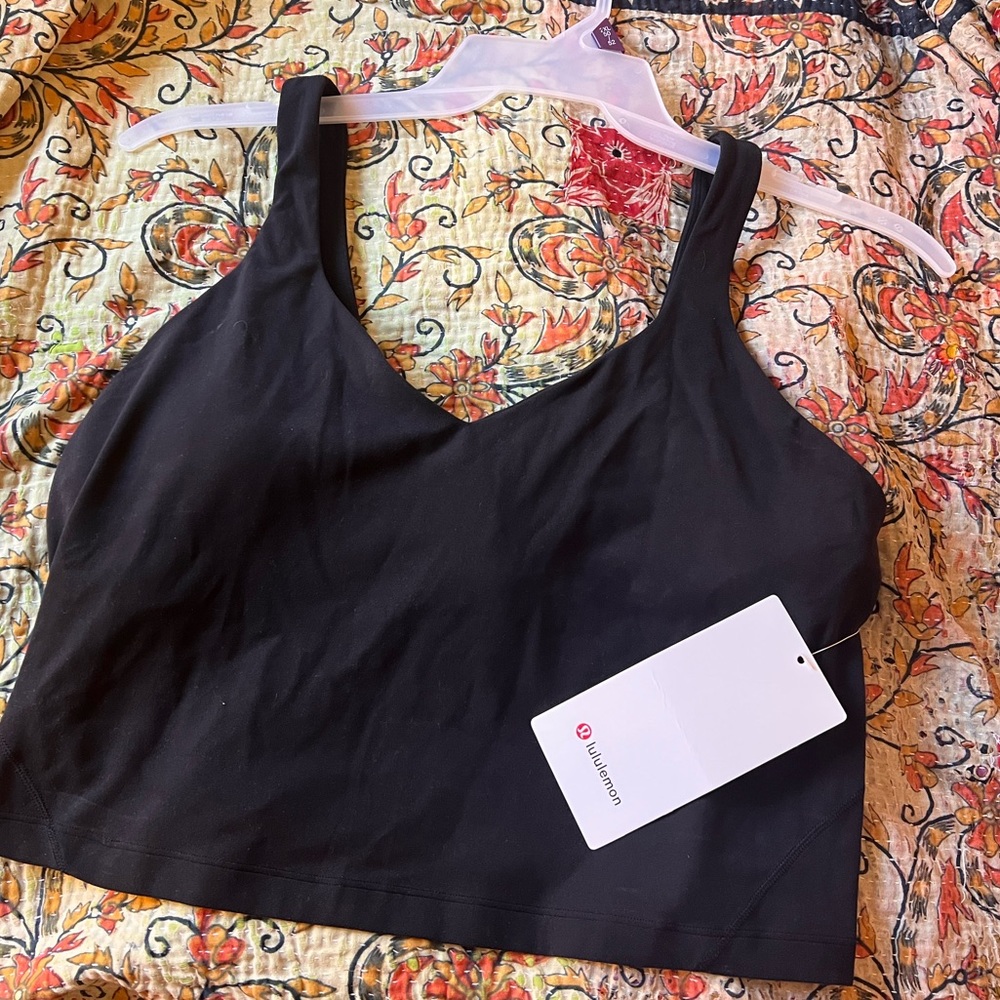 Lululemon size 14 align cropped tank top